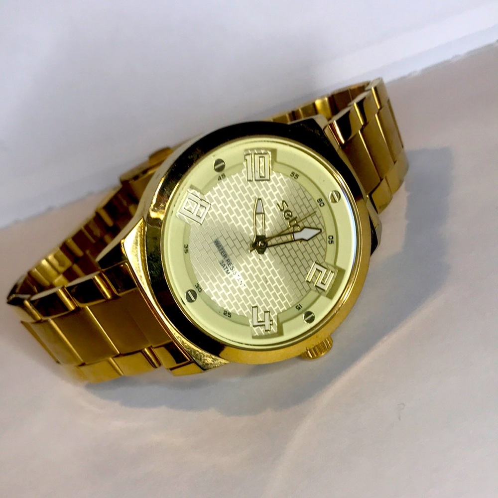 Gold watch